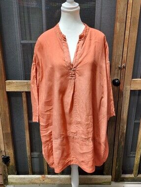 Oska NWOT Oversized 100% Linen Tunic